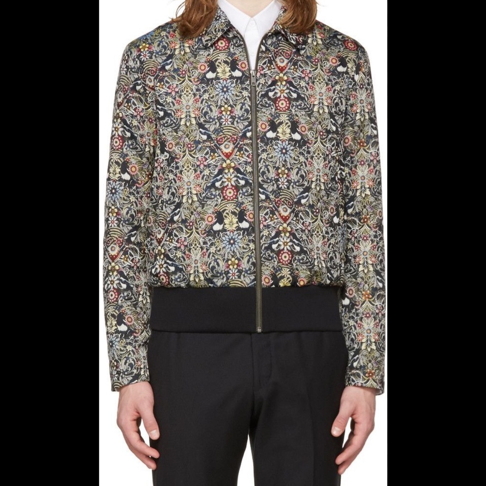 Tiger of Sweden Men's Floral Bomber Jacket